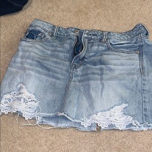 Jean skirt